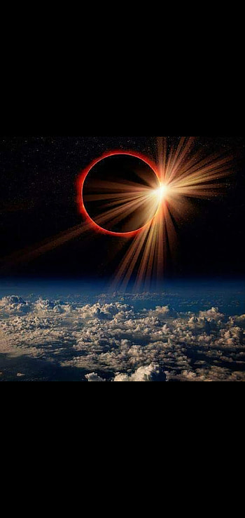 Lunar Eclipse, sky, moon, space HD phone wallpaper