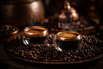 Coffee, beans, food, drink HD wallpaper