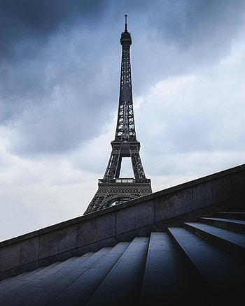 Architecture, Eiffel Tower, Miscellanea, Miscellaneous, Stairs, Ladder, Tower HD phone wallpaper