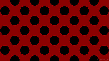 red polka dots black spots dark red HD wallpaper