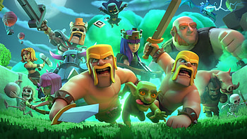 Clash of Clans, Pocket tactics, Mobile strategy game, Best gaming apps HD wallpaper