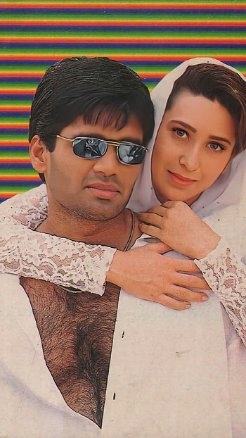 Krishna, bollywood movie, suniel shetty, karishma kapoor HD phone wallpaper