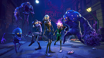 2018, Fortnite, vidoe game, zombies HD wallpaper