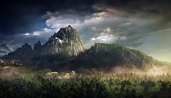Your Own World, Cloud, Own, World, Your, Nature, Mountains, Sky HD wallpaper