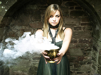 Charlotte's Magic, magic, girl, singer, beautiful, church, dress, dark, charlotte, pretty HD wallpaper
