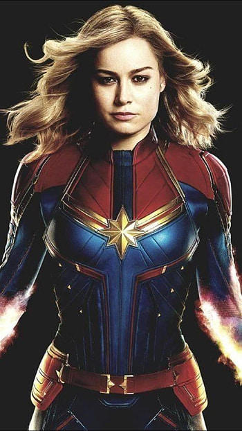 Captain Marvel, Supergirl, Captain Marvel Supergirl HD phone wallpaper