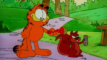 Garfield and Friends episode, Sit on it, Brainware broadcast, Online streaming HD wallpaper