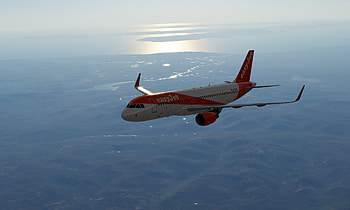 EasyJet Switzerland operations, Flight updates, Real-time information, Flight simulations HD wallpaper