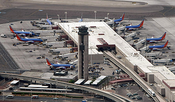 McCarran International Airport, Power outage, Flights delayed HD wallpaper
