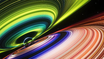 Chromatic Abyss The Infinite Pull, abstract, colorful, artist, artwork, art, digital-art, ai HD wallpaper