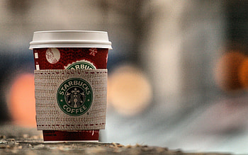 Starbucks, Xmas, , Zoey Tremblay HD wallpaper