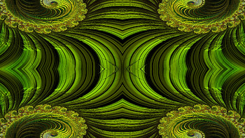 Trippy Psychedelic Fractal, trippy, psychedelic, aesthetic, green, Abstract, fractal, abstract green HD wallpaper