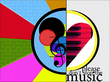 Musical Note, colors, music, piano, abstract HD wallpaper