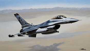 F-16 Fighting Falcon Soars with Dragon Quest Monsters – Military, General Dynamics F-16 Fighting Falcon, military HD wallpaper