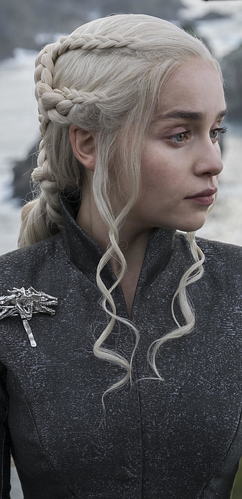 Emilia Clarke, Daenerys Targaryen, TV Show, Game Of Thrones HD phone wallpaper