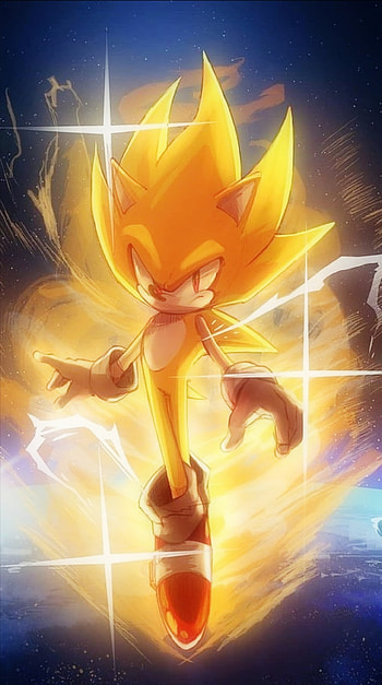 Super Sonic HD phone wallpaper