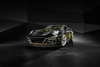 TechArt GTstreet R Flyweight, vehicle, Porsche 911 Turbo HD wallpaper