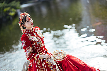 Asian, Woman HD wallpaper