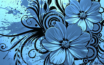 Flowers, Background HD wallpaper