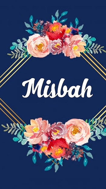 M Name, Misbah, arabic name HD phone wallpaper