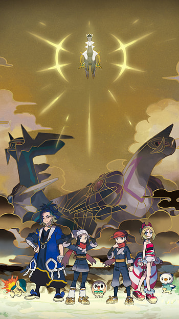 Pokemon Legends Arceus, Dialga, Palkia HD phone wallpaper