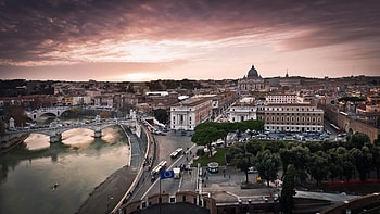 Vatican City, Rome, Cityscape, Aerial View HD wallpaper