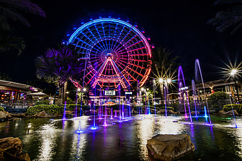 Orlando travels, Icon Park entertainment, Destination Orlando FL HD wallpaper