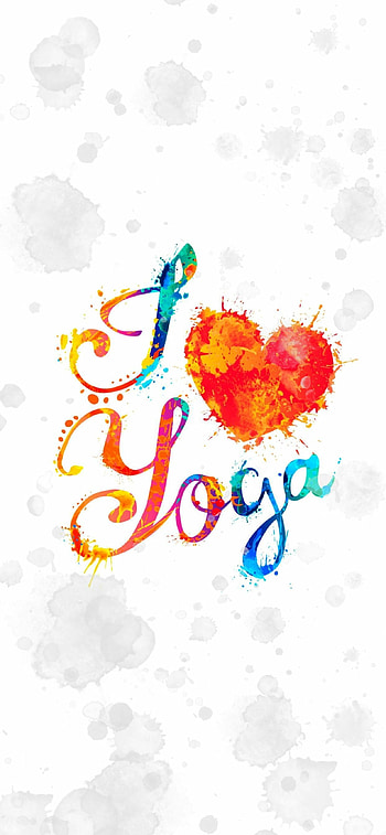 Watercolor yoga art, Colorful designs, Serene artwork, Beauty of yoga HD phone wallpaper