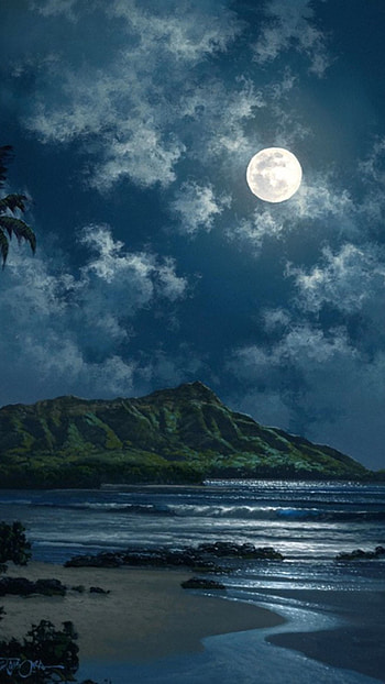 Moon Light, Natural HD phone wallpaper