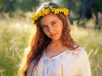 Innocent, cool, beauty HD wallpaper