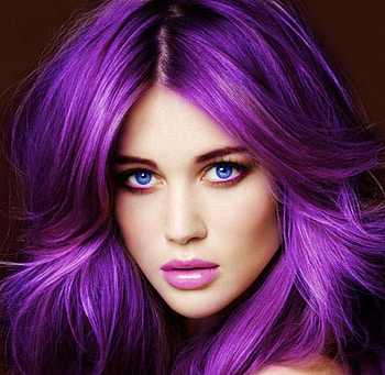 face, lady, model, pirple HD wallpaper