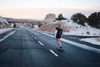 Skateboard Girl , skateboard, girls, graphy HD wallpaper