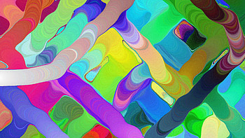 Colorful Stripes Paint Abstraction Abstract HD wallpaper