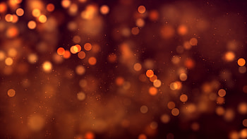 Golden circles, blur, bokeh HD wallpaper