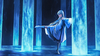 "Paradox", Digital artwork, woman, Anime, manga, blue, blue anime HD wallpaper