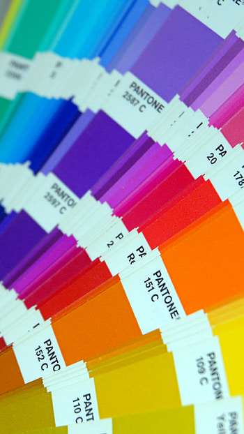 Org21pantone pantone color palette, Tilt shift detail HD phone wallpaper