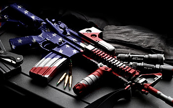 Objects, Weapon, Usa HD wallpaper