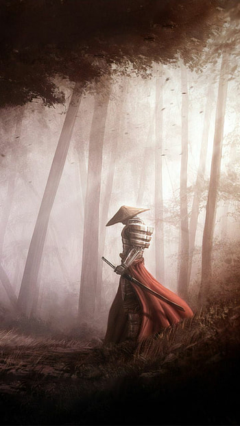 Samurai Farewell HD phone wallpaper