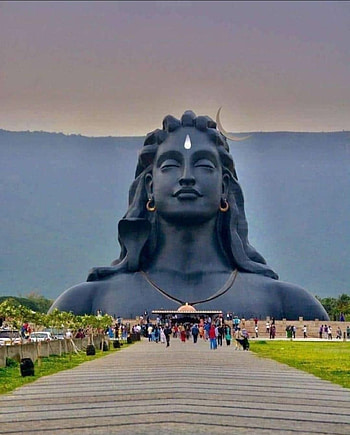 Adiyogi Statue Shiva HD phone wallpaper