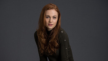 Sophie Skelton, actress, red head HD wallpaper