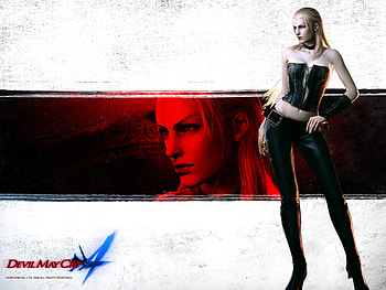 Trish, may, devil, lightning, cry HD wallpaper
