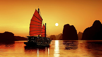 Vietnam landscapes, Nature's wonders, Tranquil scenes, Breathtaking views HD wallpaper