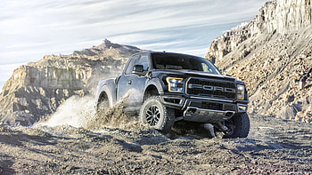 Ford F-150 Raptor, Off-road Driving HD wallpaper