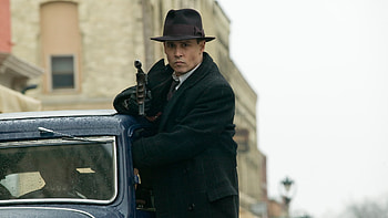 Public Enemies, gangster, car, building, gun, public, enemies HD wallpaper