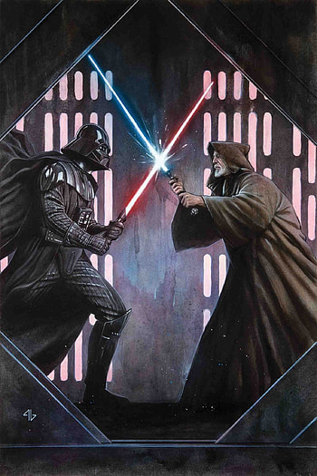 Obi Wan, Star Wars, Star Wars comics, Galactic adventures HD phone wallpaper