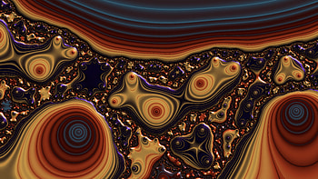 Trippy Fractal Psychedelic Art, trippy, psychedelic, Abstract, fractal HD wallpaper