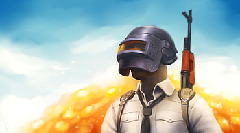 PUBG Helmet Guy Art, pubg, playerunknowns-battlegrounds, 2018-games, games, helmet, artstation HD wallpaper