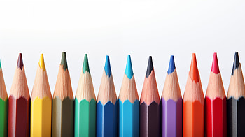 Colorful Pencil Spectrum, colors, graphy, pencil HD wallpaper