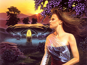 Fantasy Girl, aliens, fantasy, woman, alien HD wallpaper