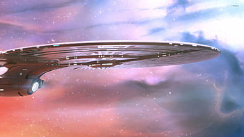 USS Enterprise - Star Trek [2] jpg HD wallpaper